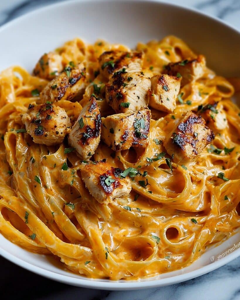 Cowboy Butter Chicken Linguine Recipe