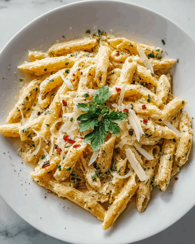 Creamy Garlic Pasta Recipe