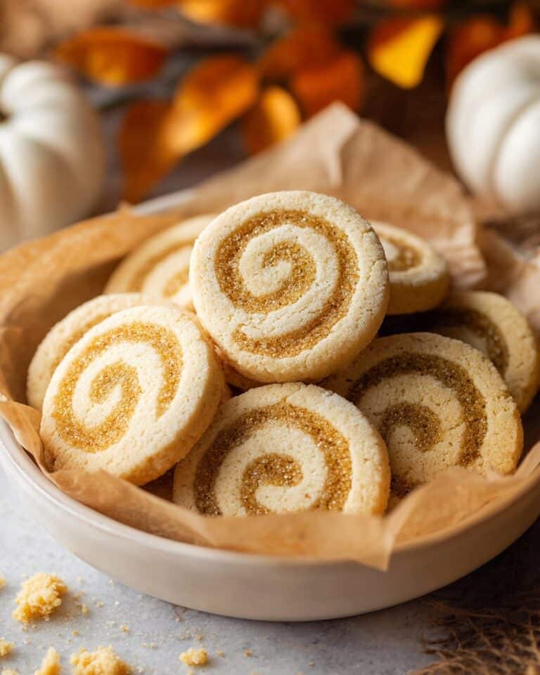 Soft Pumpkin Spice Roll Cookies Recipe