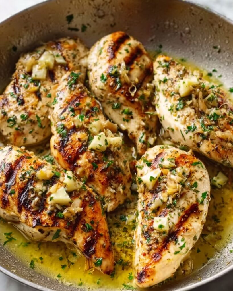Garlic Butter Baked Chicken Breast Recipe