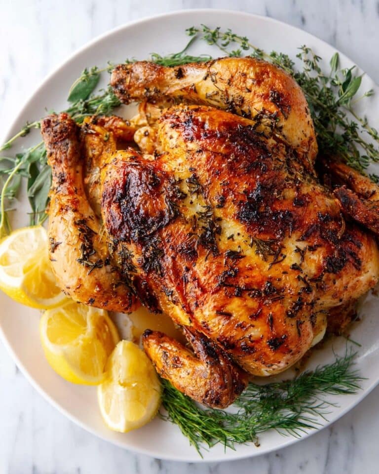 Classic Roast Chicken with Herbs Recipe