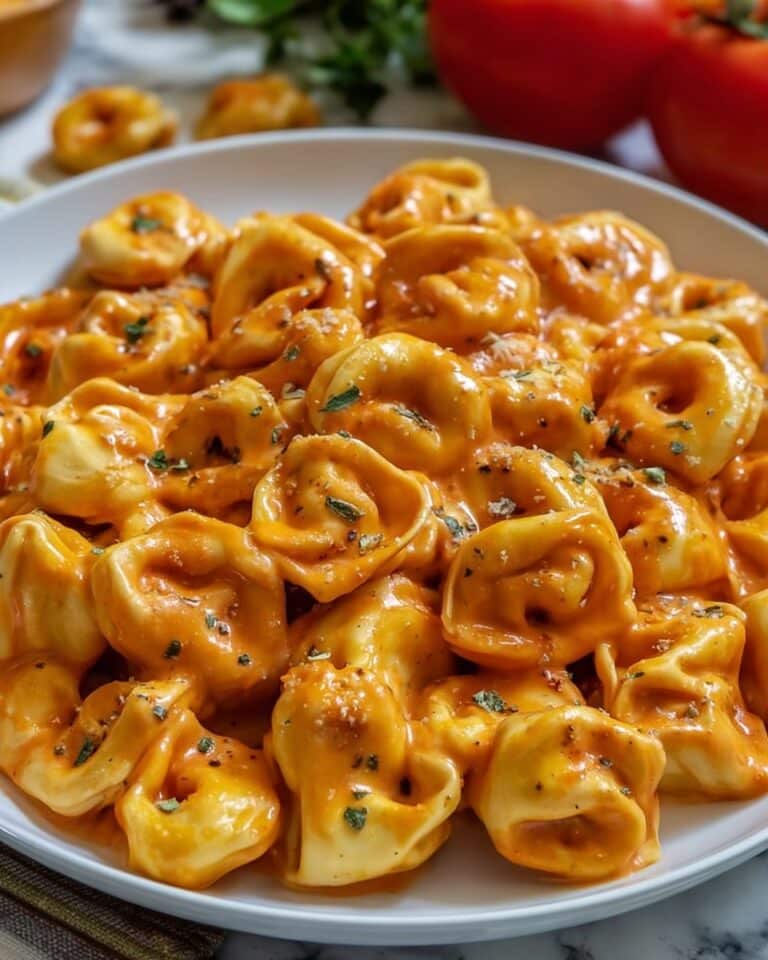 Creamy Tomato and Herb Tortellini Sauce from Scratch Recipe