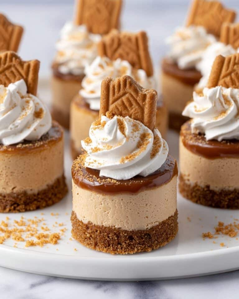 Mini Biscoff Cheesecakes Recipe