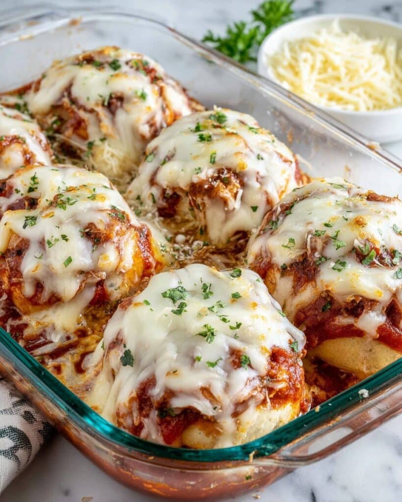 Garlic Bread Meatball Bombs Recipe