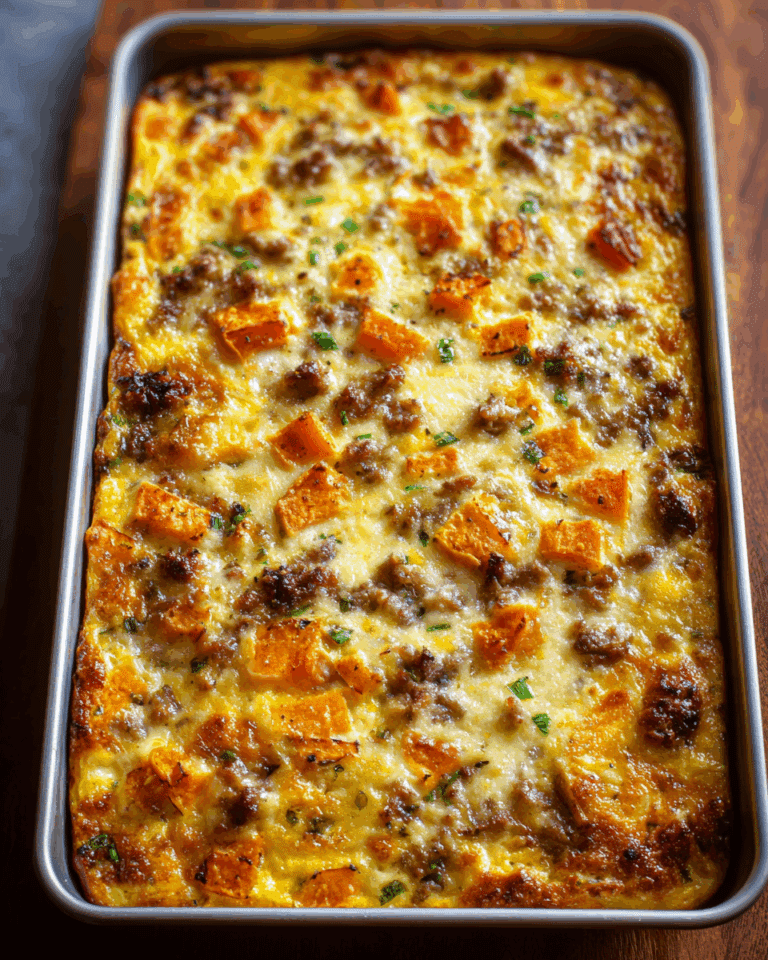 Easy Sweet Potato Egg Casserole Recipe