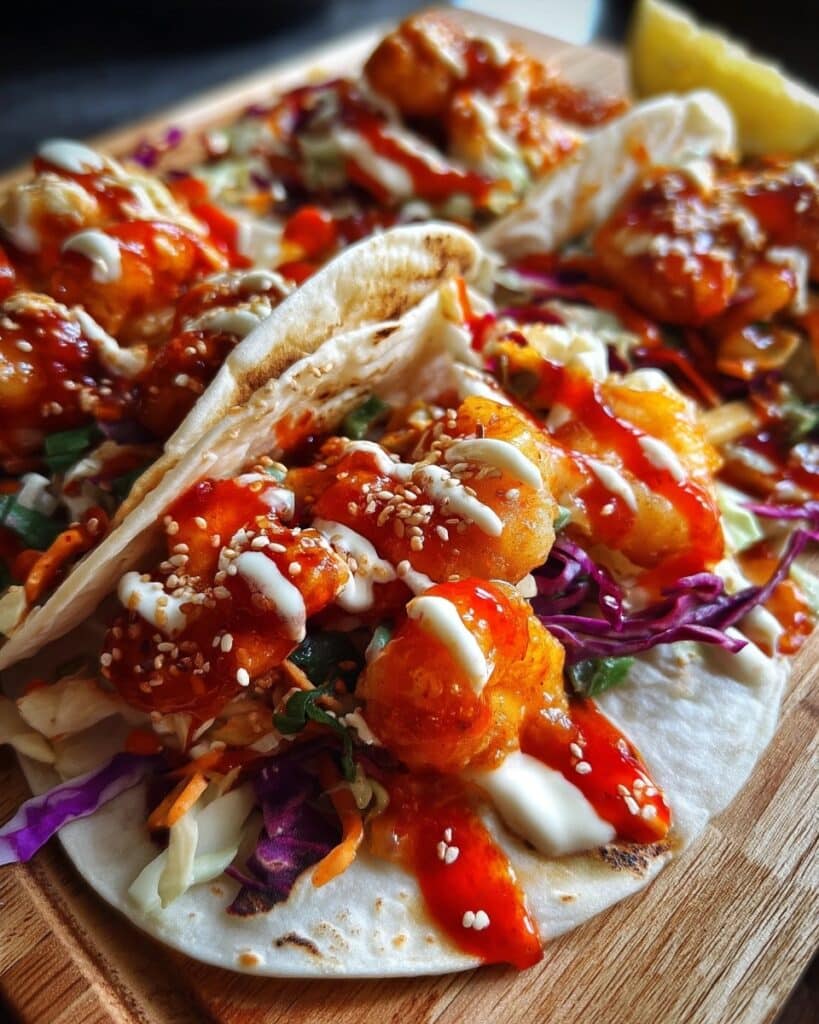 Buffalo Chicken Smash Tacos Recipe