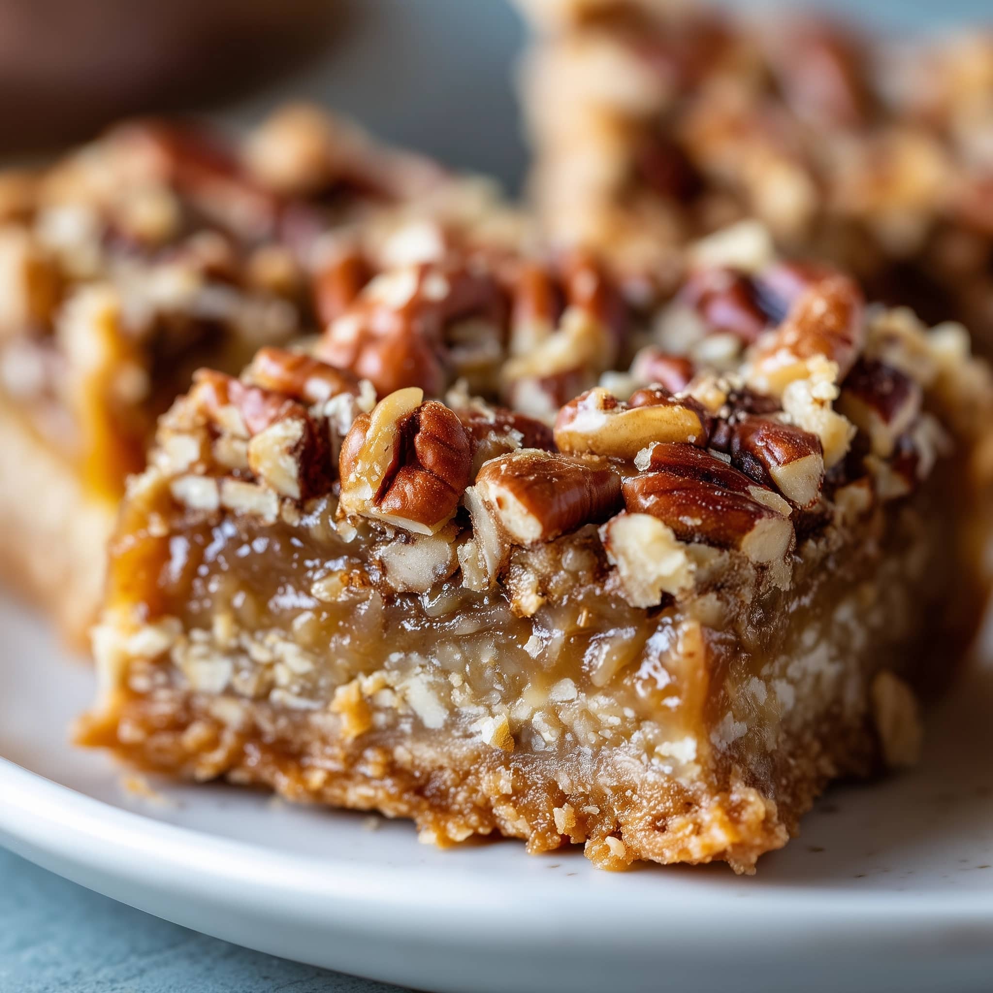 Maple Pecan Pie Bars Recipe - Recipe Image
