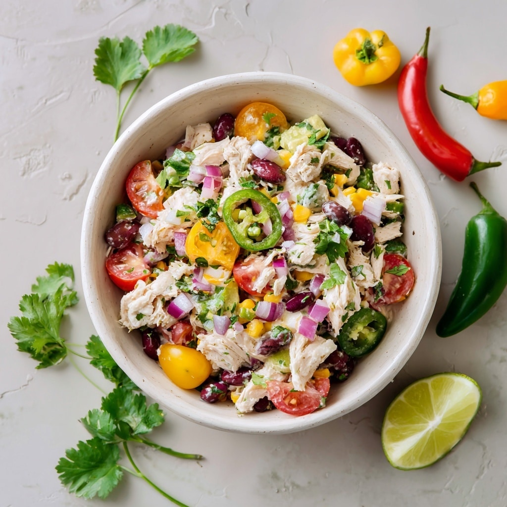 Healthy Chicken Salad with Greek Yogurt and Fresh Fruit Recipe - Recipe Image