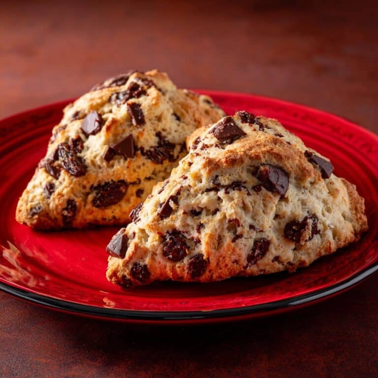 Delicious Chocolate Chip Scones Recipe