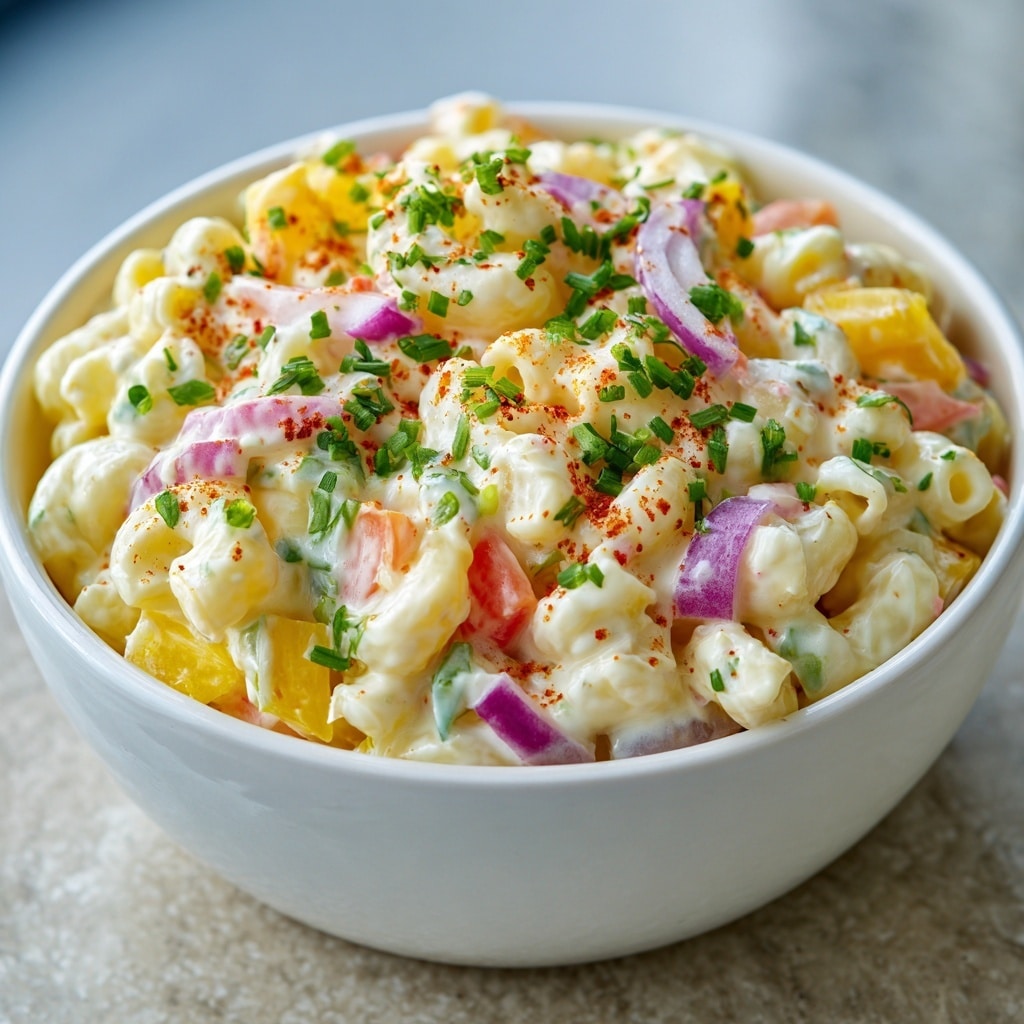 Guy Fieri’s Creamy Macaroni Salad Recipe - Recipe Image