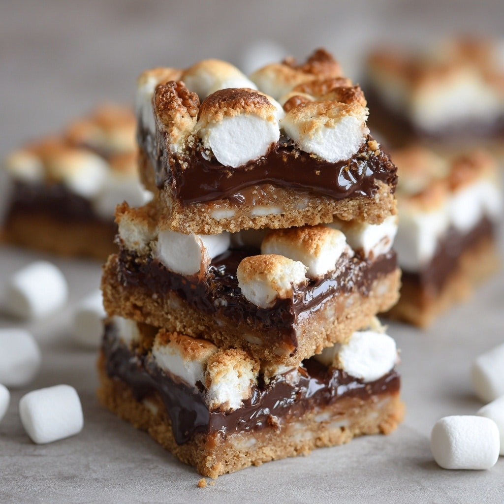 Marshmallow Peanut Butter Squares Recipe
