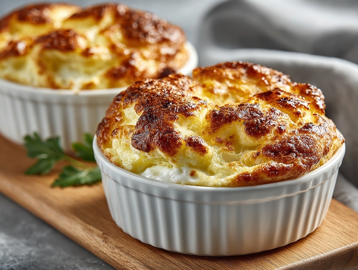 Fluffy Cheese Soufflé Recipe - Recipe Image