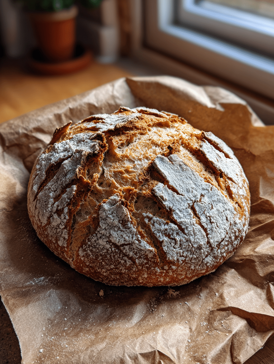 Beginner Sourdough Bread Recipe - Recipe Image