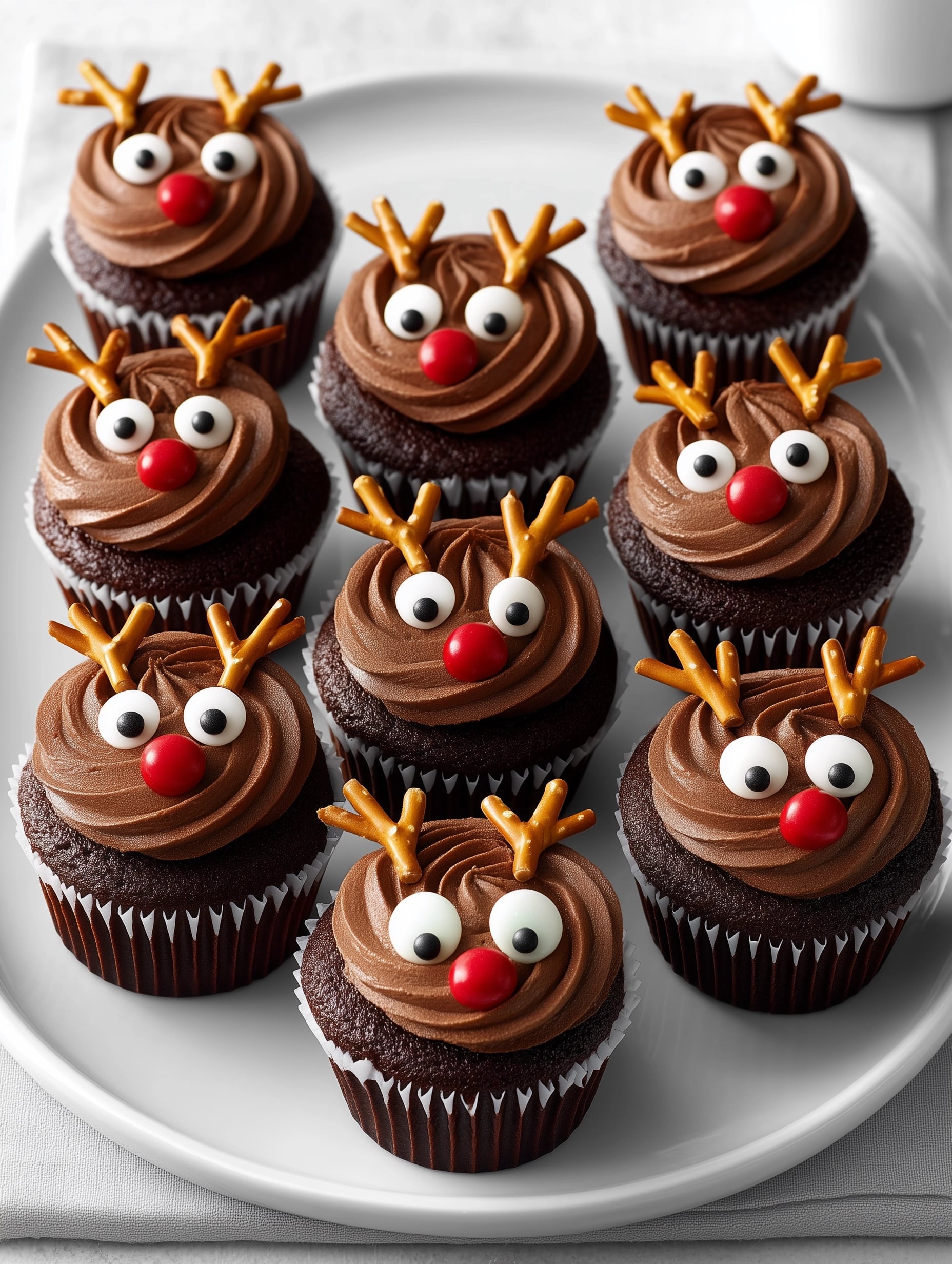 Christmas Muffins with Orange, Cranberries, and Chocolate Recipe - Recipe Image