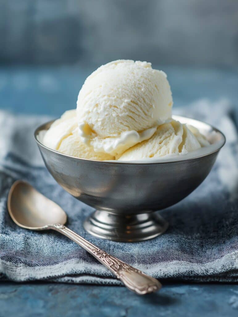 The Best Homemade Vanilla Ice Cream EVER Recipe