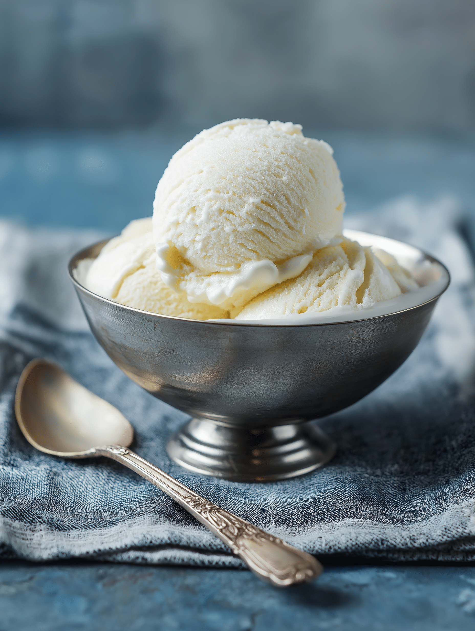 The Best Homemade Vanilla Ice Cream EVER Recipe - Recipe Image