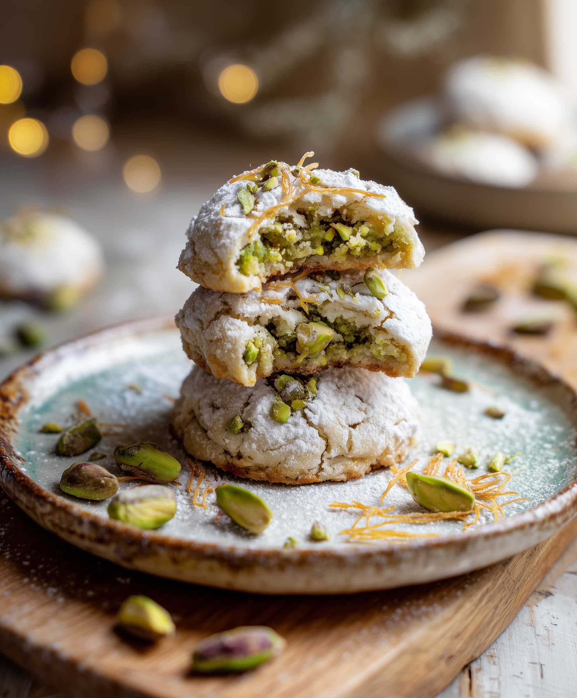 Heavenly Matcha Lavender Sugar Cookies Recipe - Recipe Image