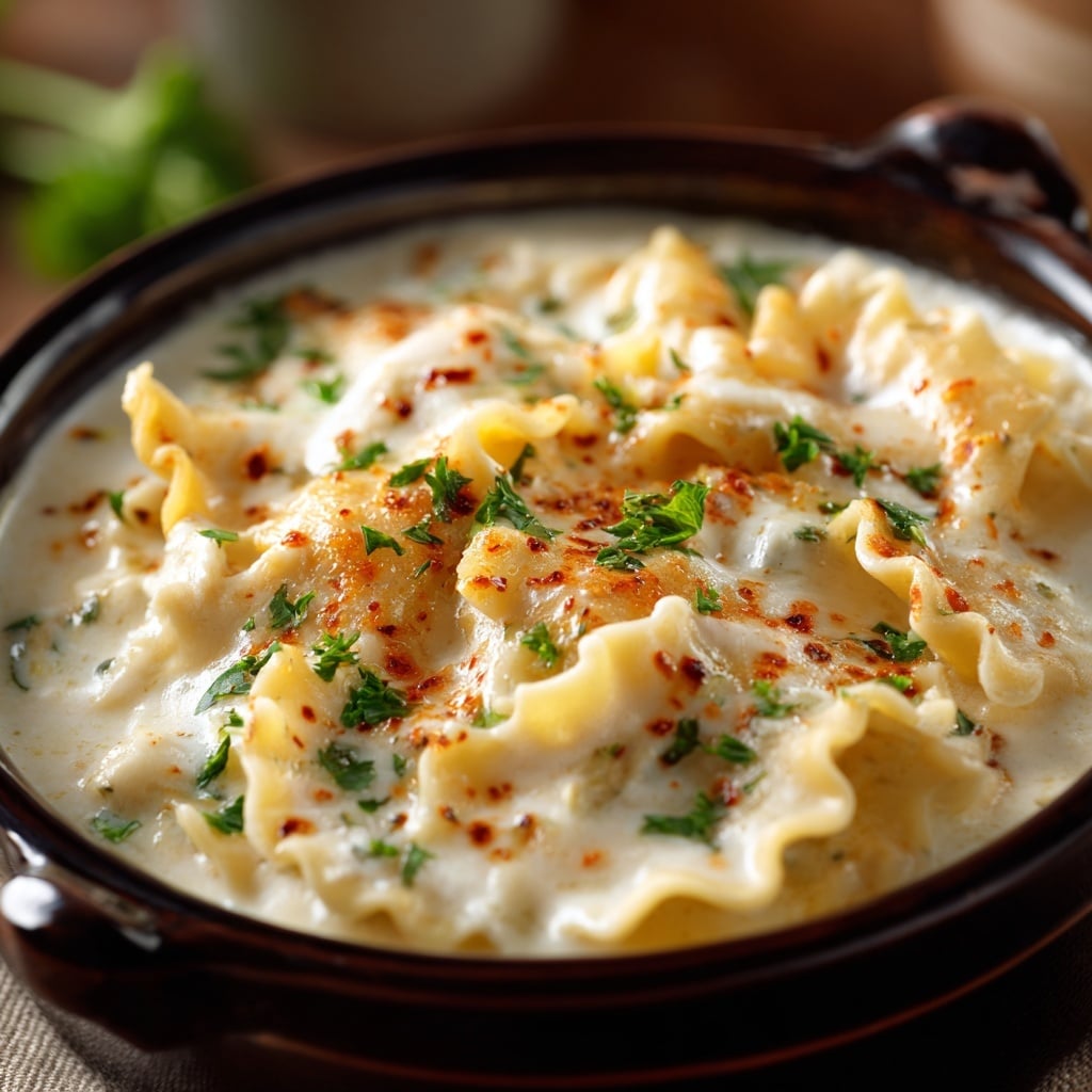 Quick White Lasagna Soup Recipe - Recipe Image