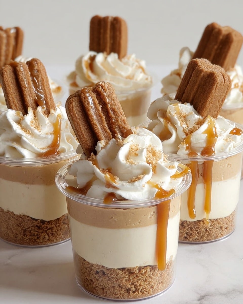 Biscoff Mousse Dessert Cups Recipe - Recipe Image