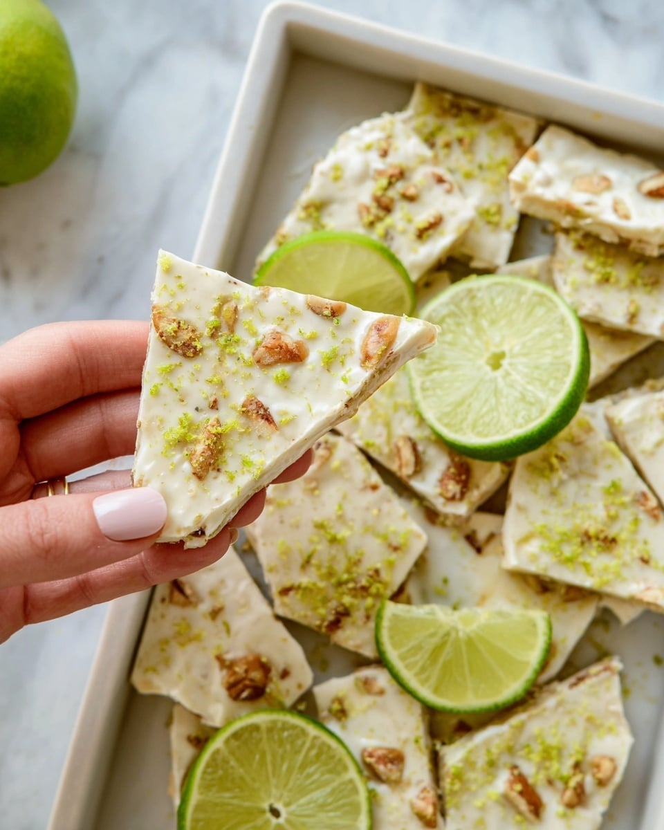 Key Lime Pie Yogurt Bark Recipe - Recipe Image