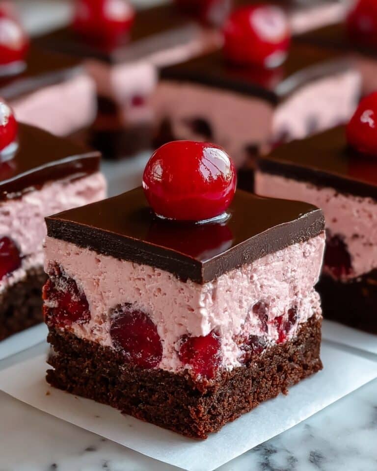 Decadent Chocolate Covered Cherry Brownies Recipe