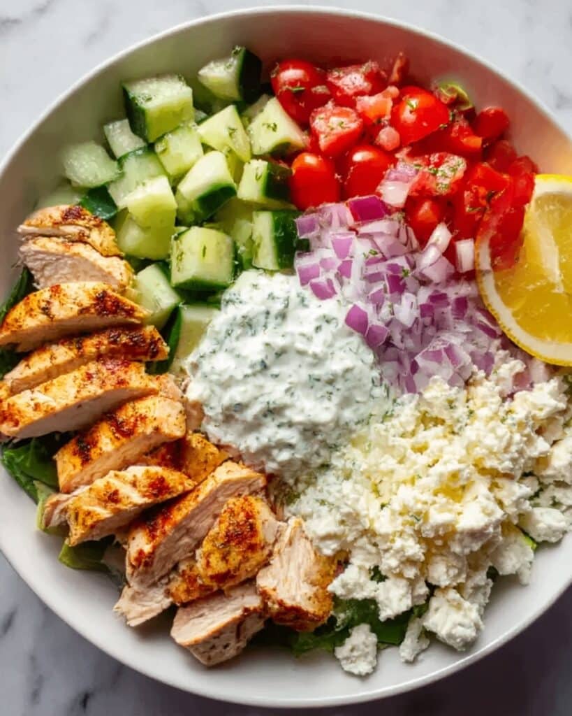 Greek Chicken Bowls Recipe