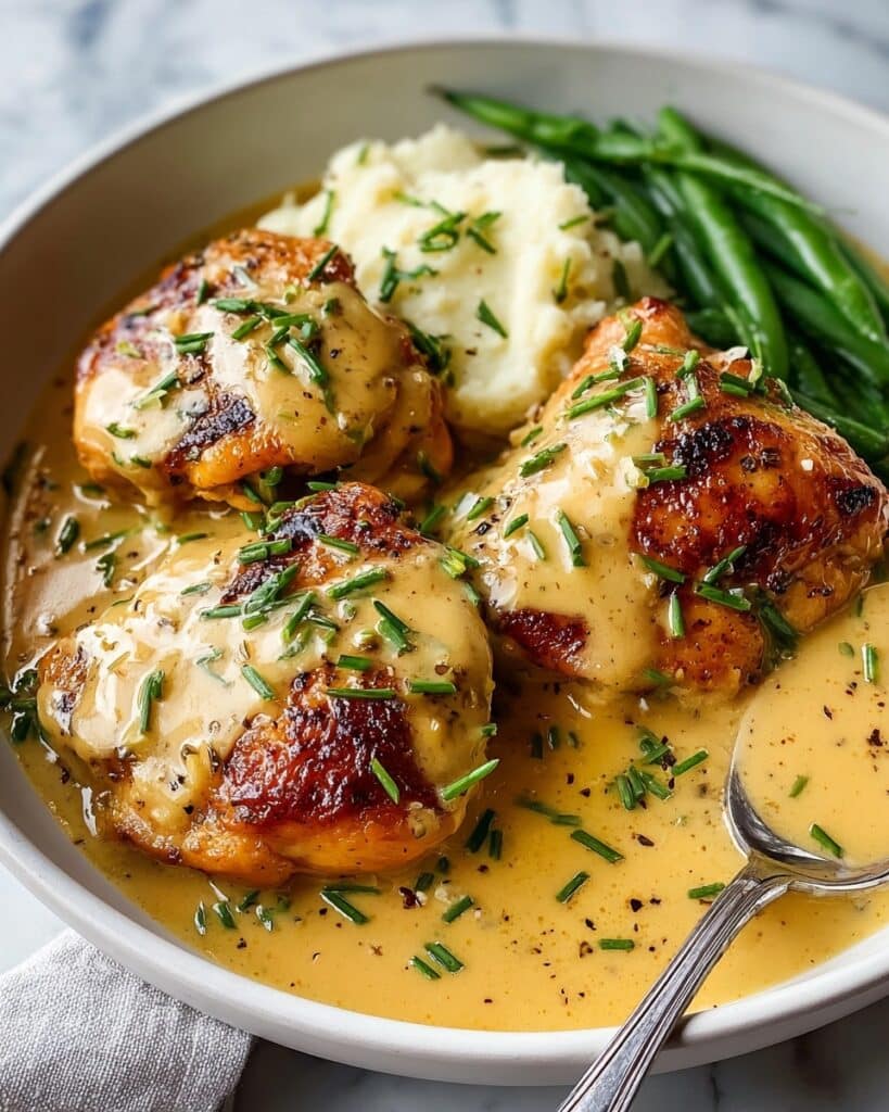 Creamy Garlic Chicken Recipe