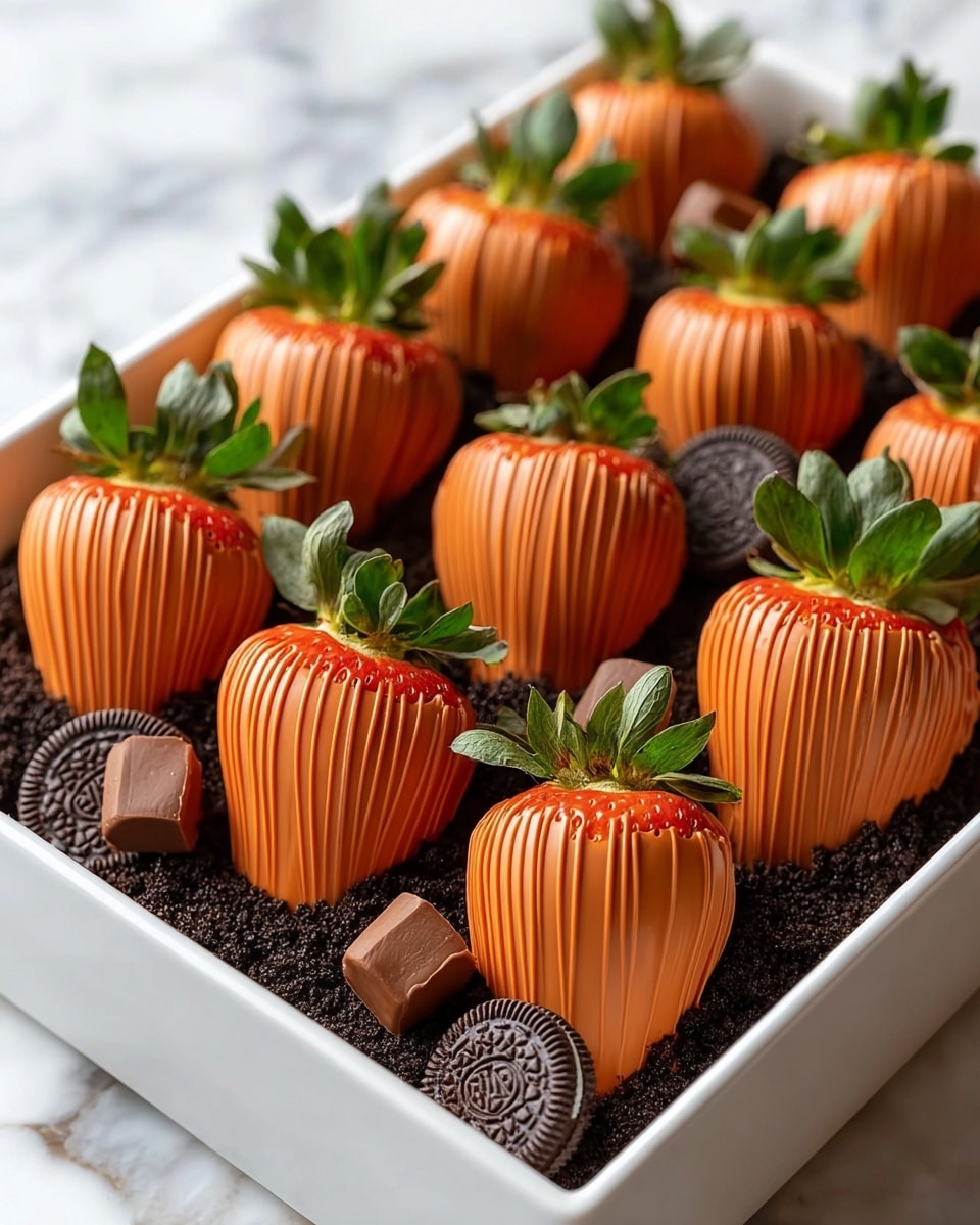 Pumpkin Patch Strawberries Recipe - Recipe Image