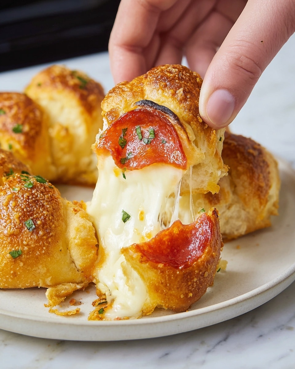 Pizza Crescent Rolls Air Fryer Recipe - Recipe Image