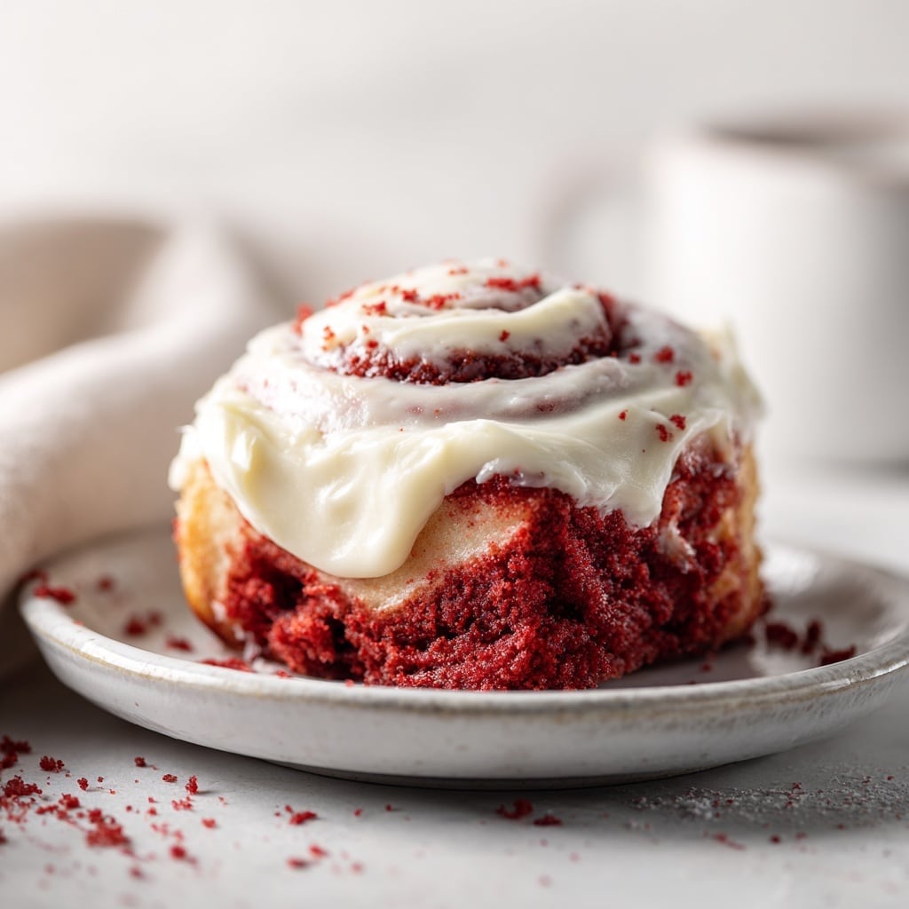 Red Velvet Cinnamon Rolls Recipe
