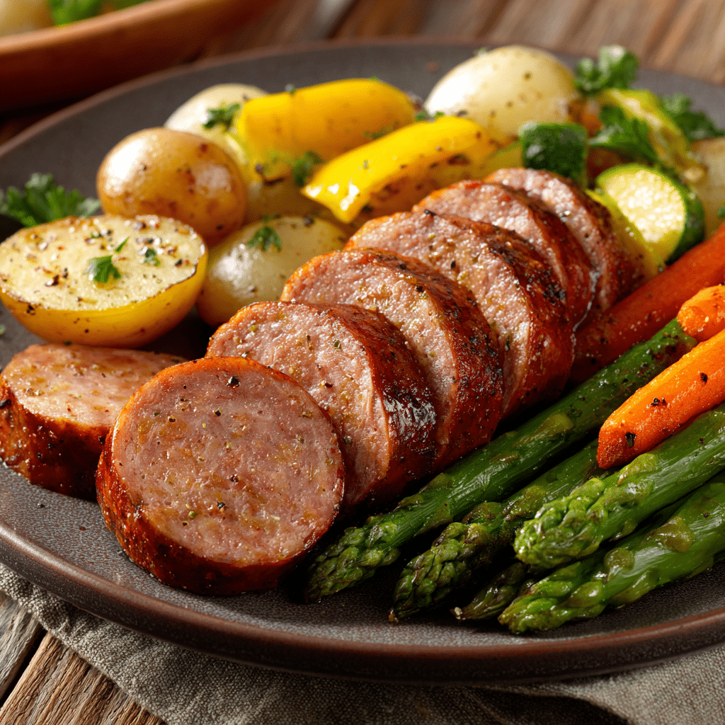 Kielbasa and Potatoes Skillet Recipe - Recipe Image