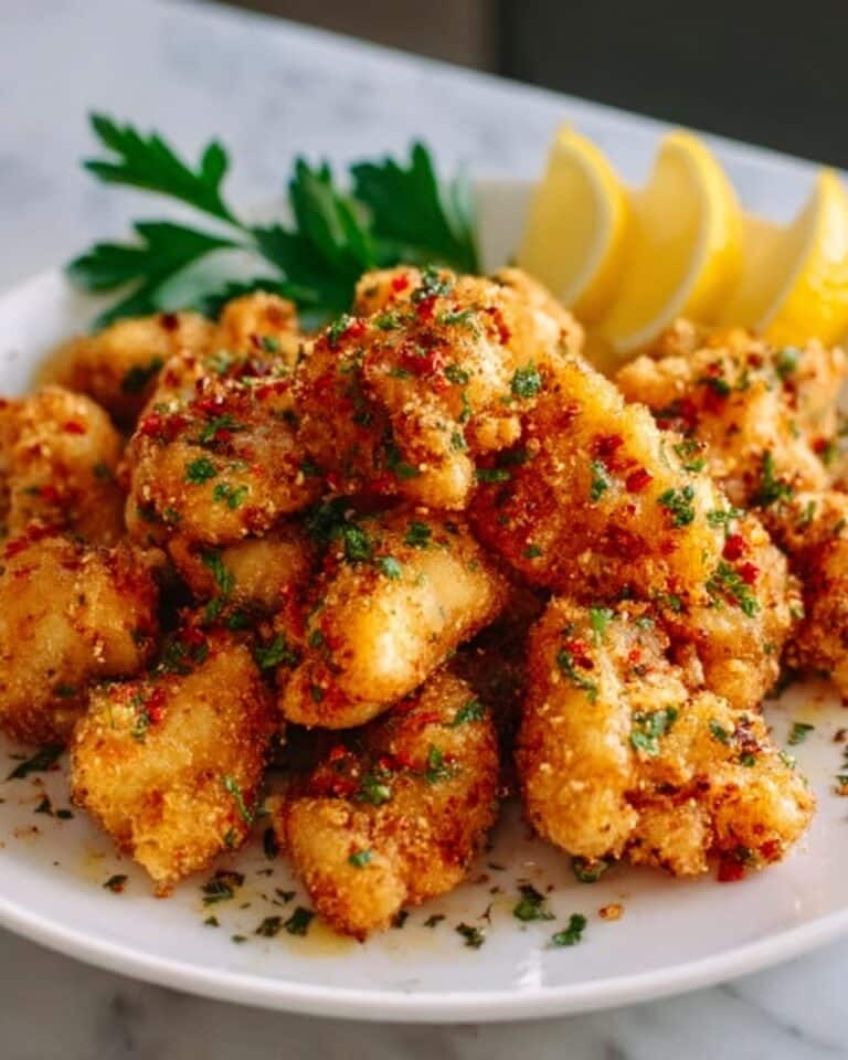 Crispy Air Fryer Lemon Chicken Bites Recipe