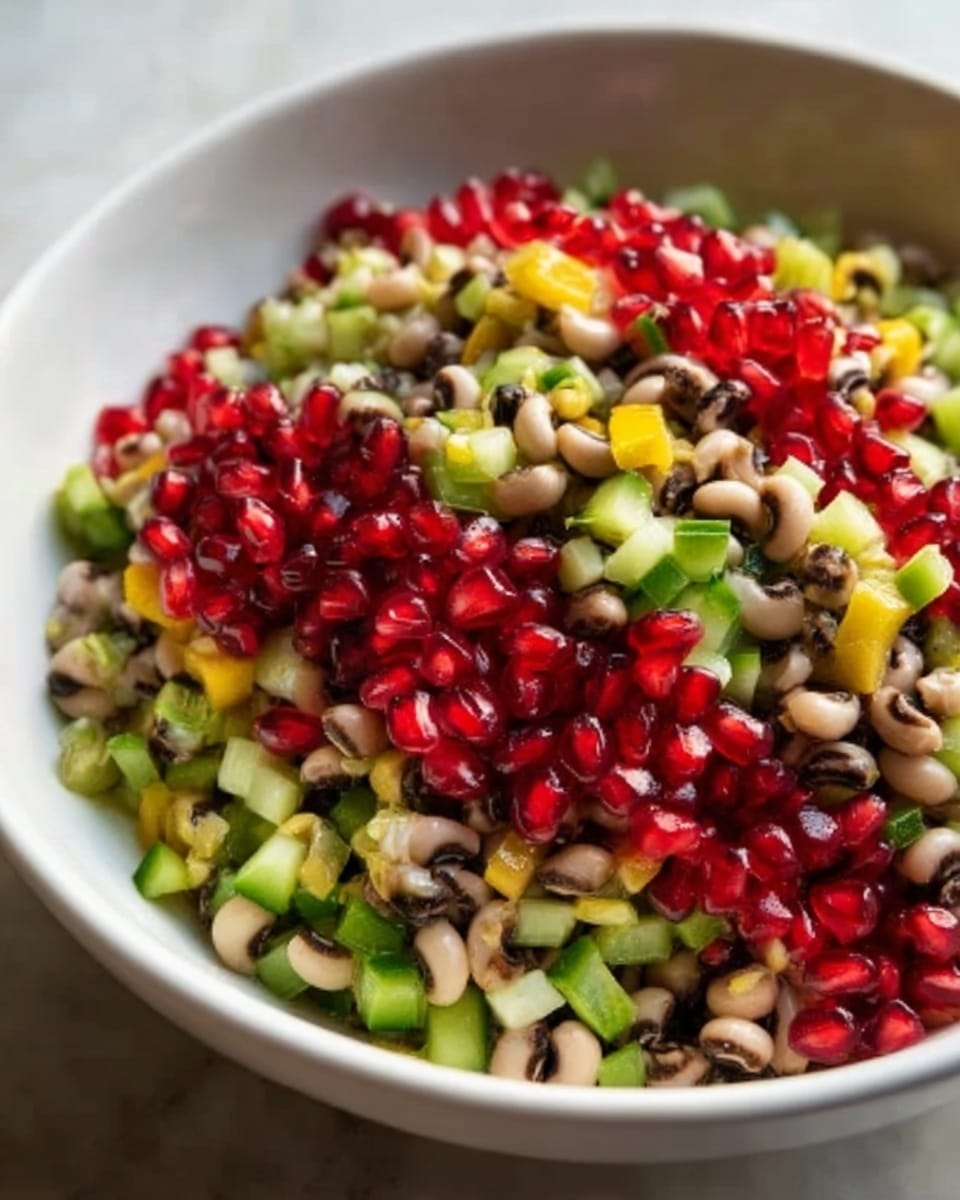 Delicious Olive Salad with Black Eyed Peas Recipe - Recipe Image