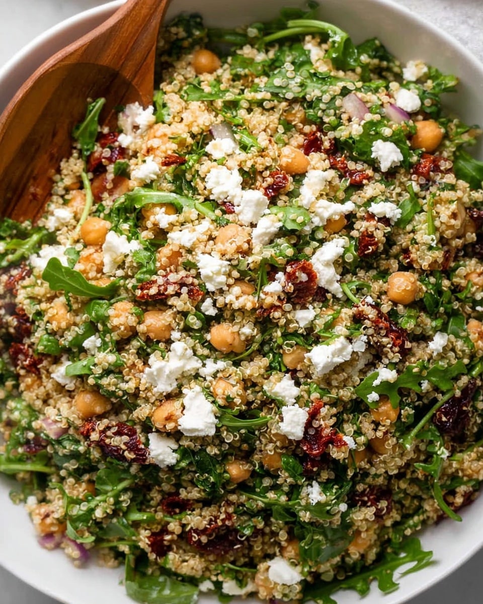 Couscous Salad with Sun-Dried Tomato and Feta Recipe - Recipe Image