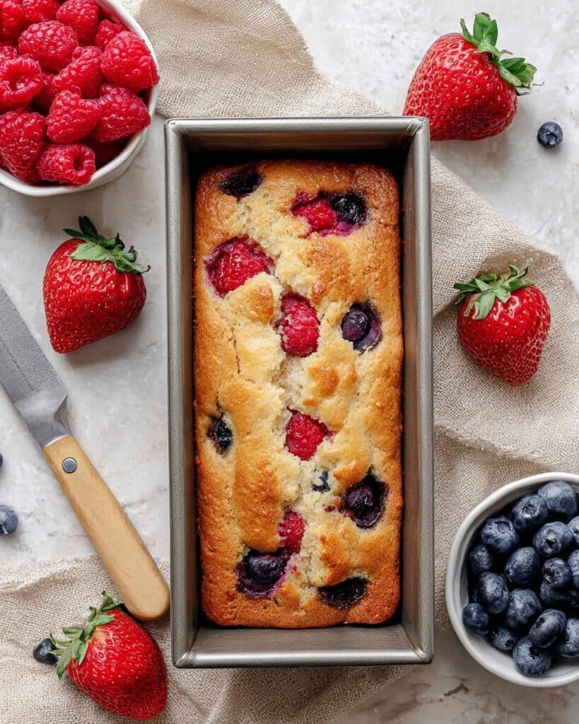 High Protein Triple Berry Buns Recipe
