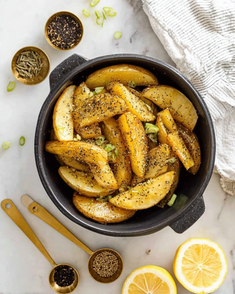 Roasted Garlic Potatoes Recipe