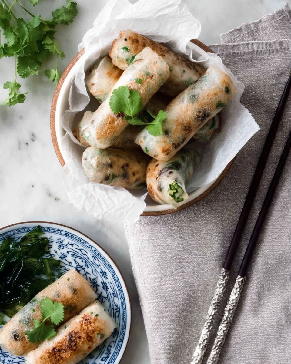 Crispy Chinese Rice Paper Wrapped Fish (5 Ingredients) Recipe - Recipe Image