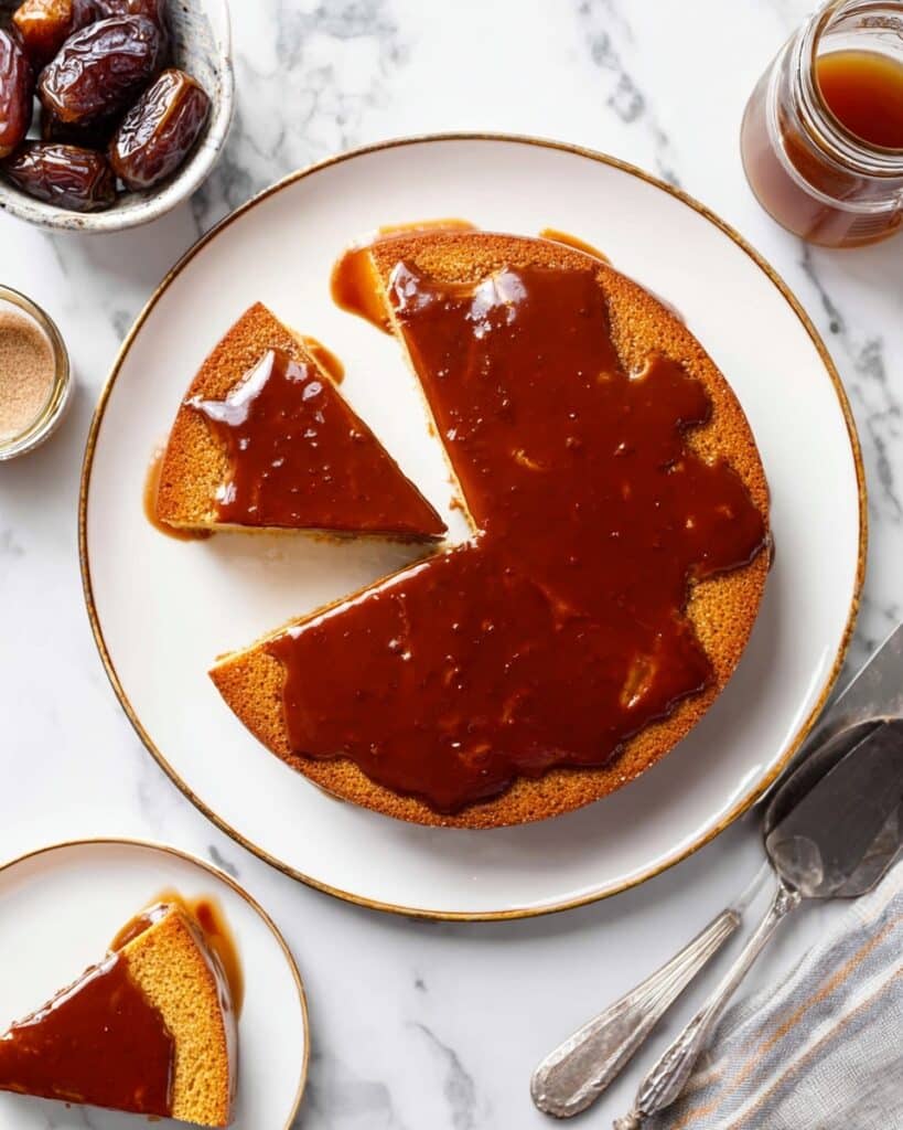 Date Cake with Date Syrup Recipe