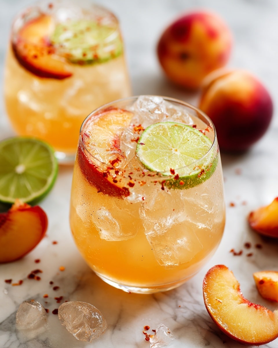 Peach Moscow Mule Recipe - Recipe Image