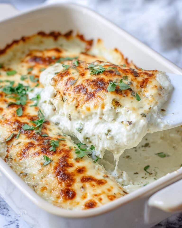 Smothered Cheesy Sour Cream Chicken Recipe