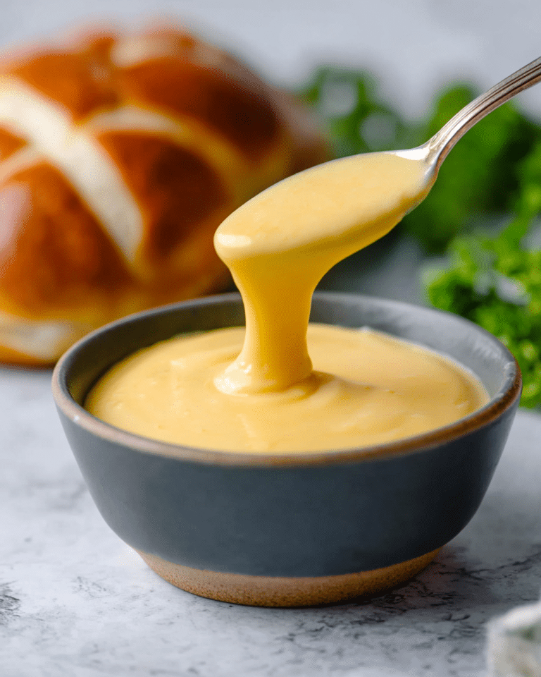 Easy 4-Ingredient Cheese Sauce Recipe