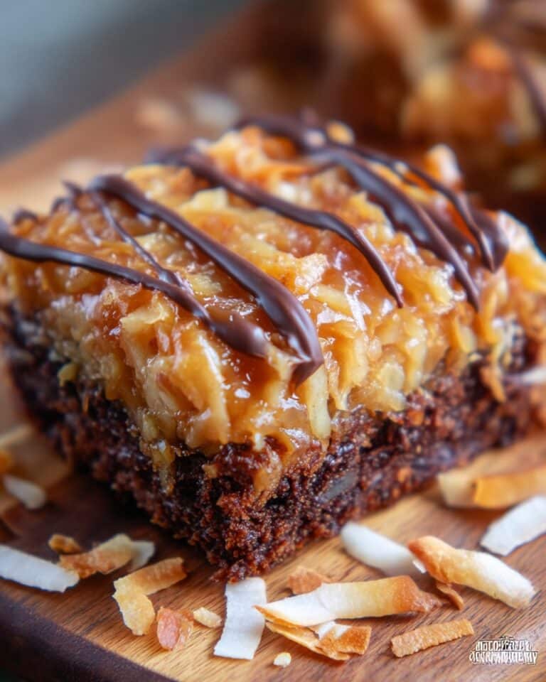 Easy Samoa Brownies Recipe