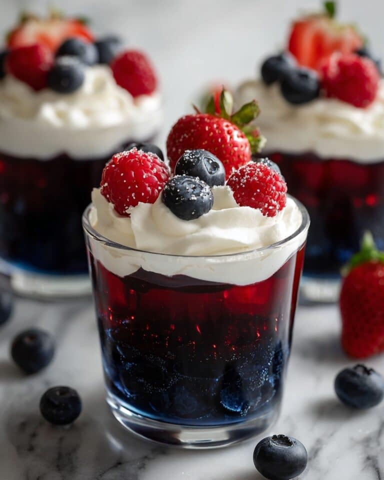 Red, White & Blue Trifle Cups Recipe