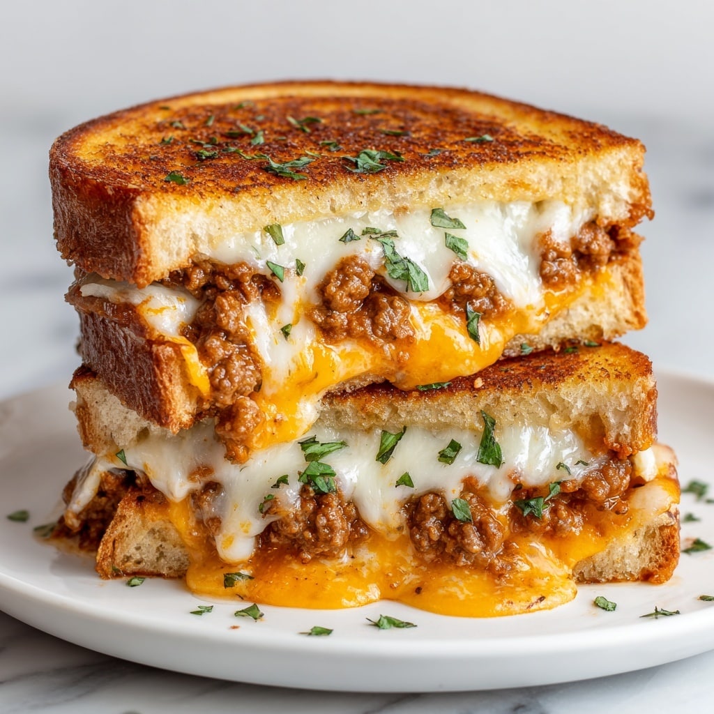 Ultimate Cheesy Ground Beef Melt Recipe