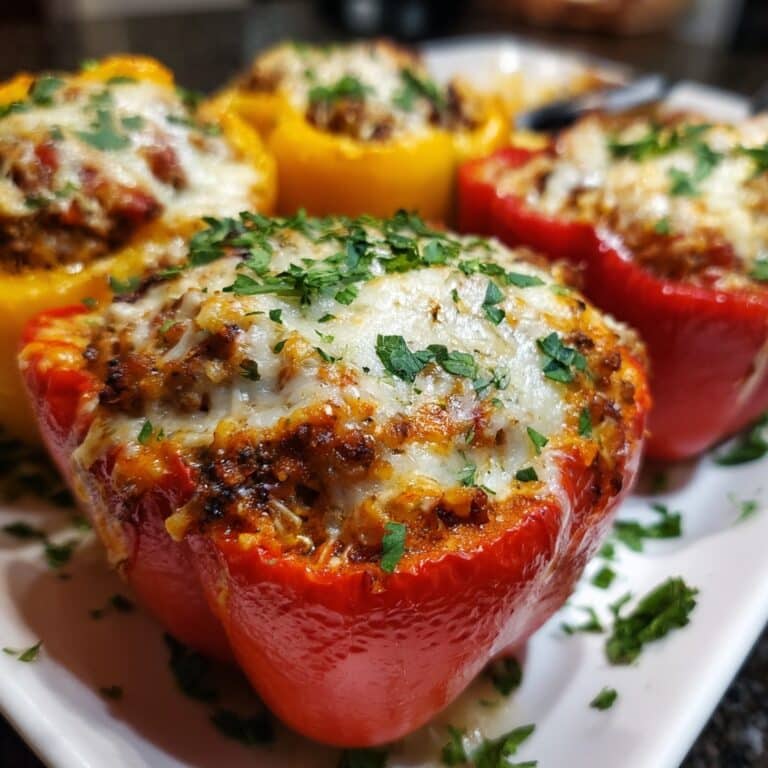 Air Fryer Stuffed Peppers Recipe