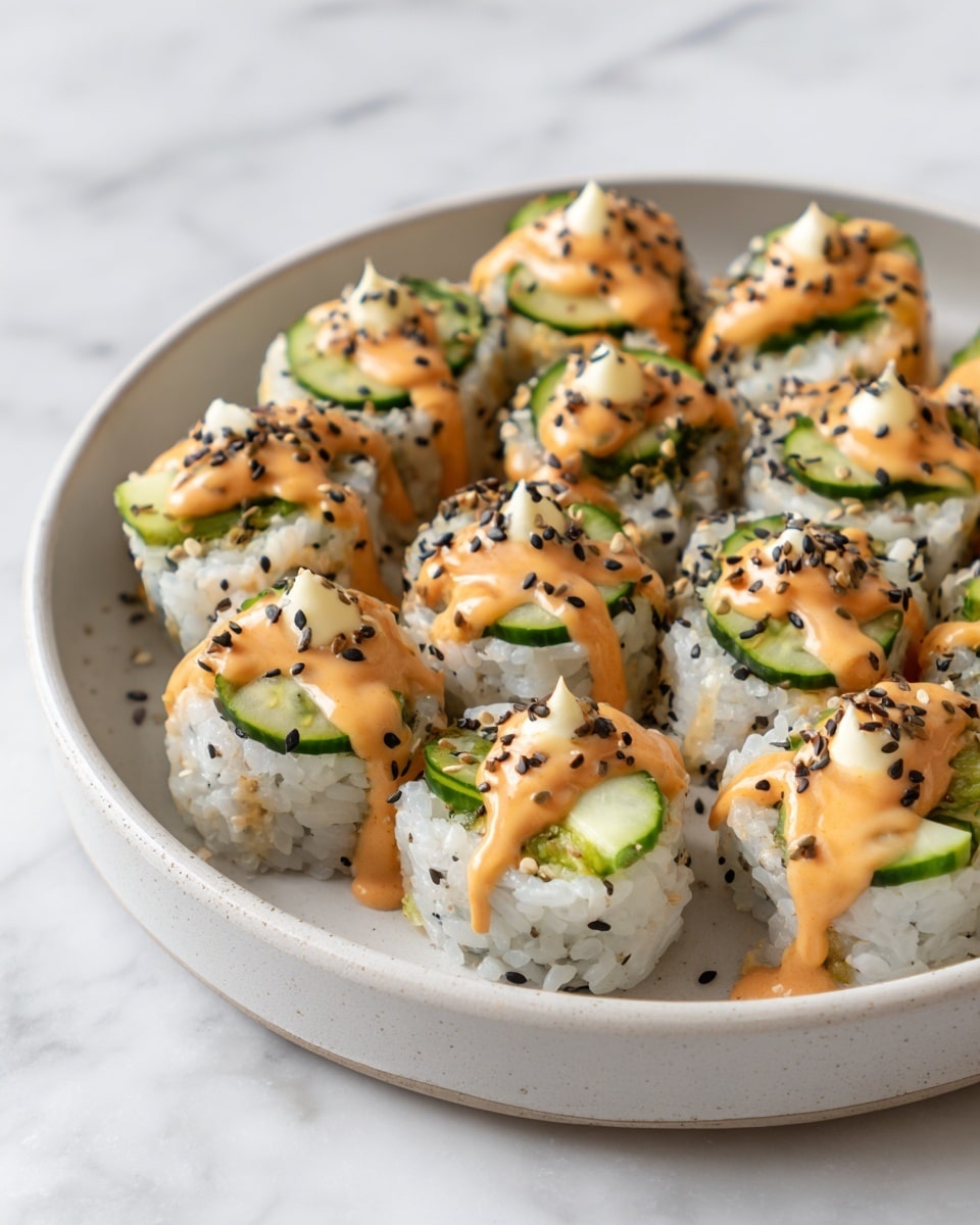 California Roll Cucumber Salad Recipe - Recipe Image