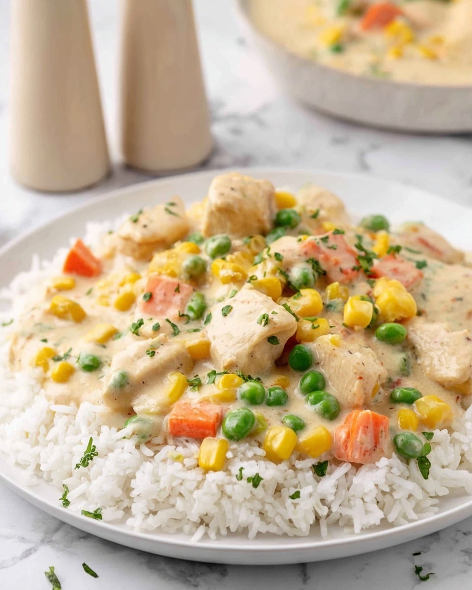 Crustless Chicken Pot Pie Recipe - Recipe Image