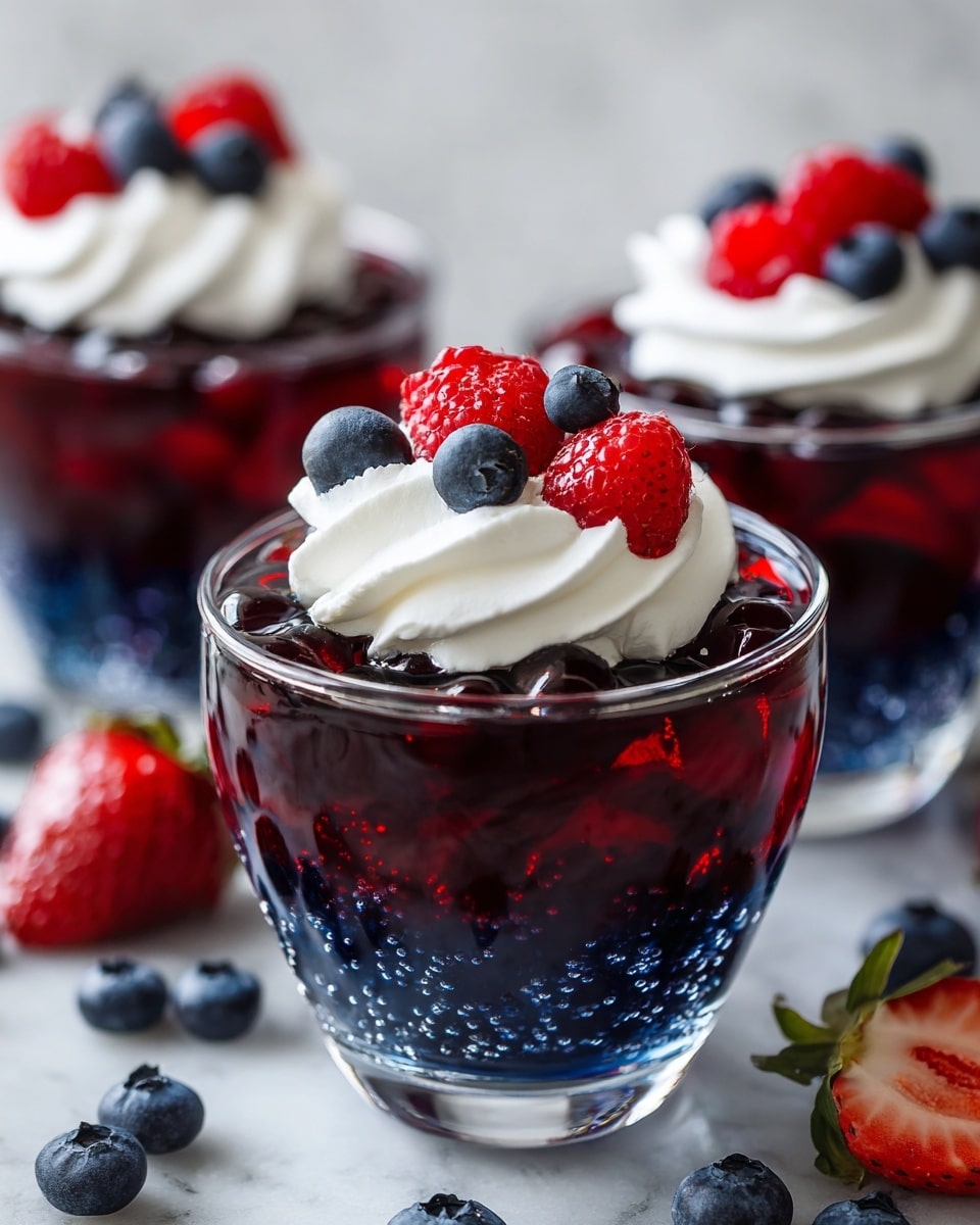 Red, White & Blue Trifle Cups Recipe - Recipe Image