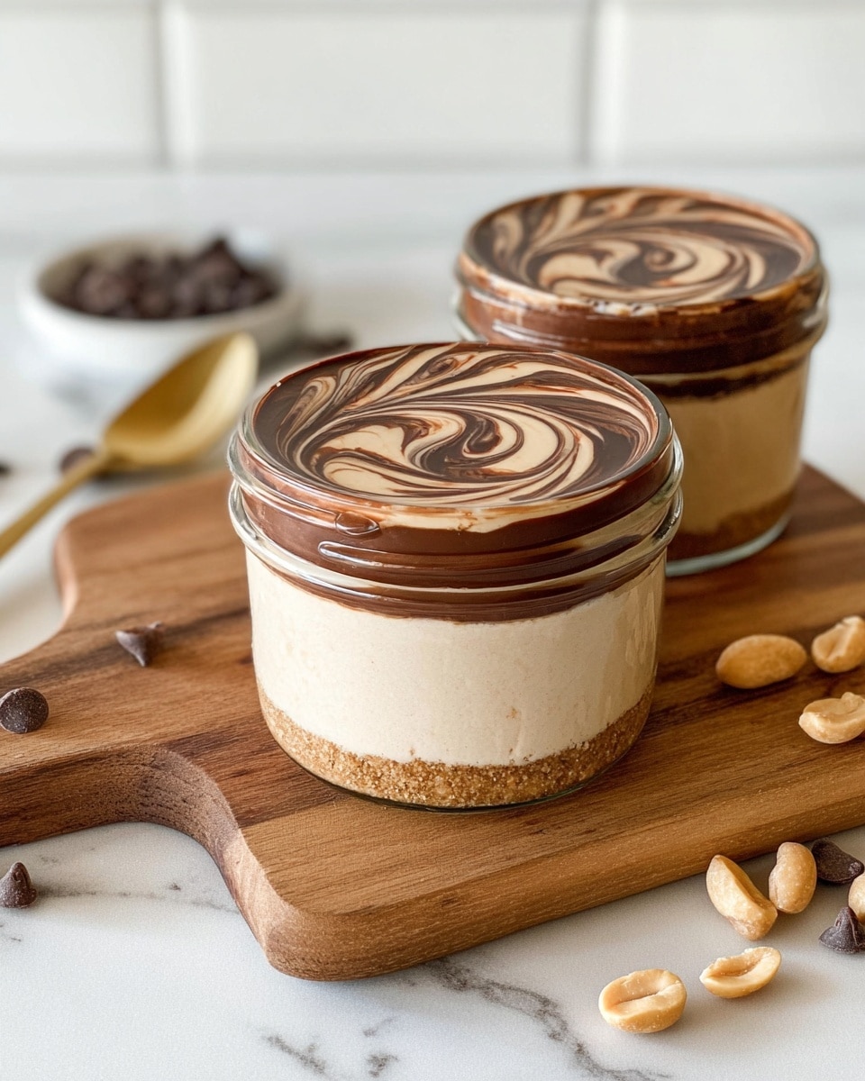 Peanut Butter Cottage Cheese Cheesecake In A Jar Recipe - Recipe Image
