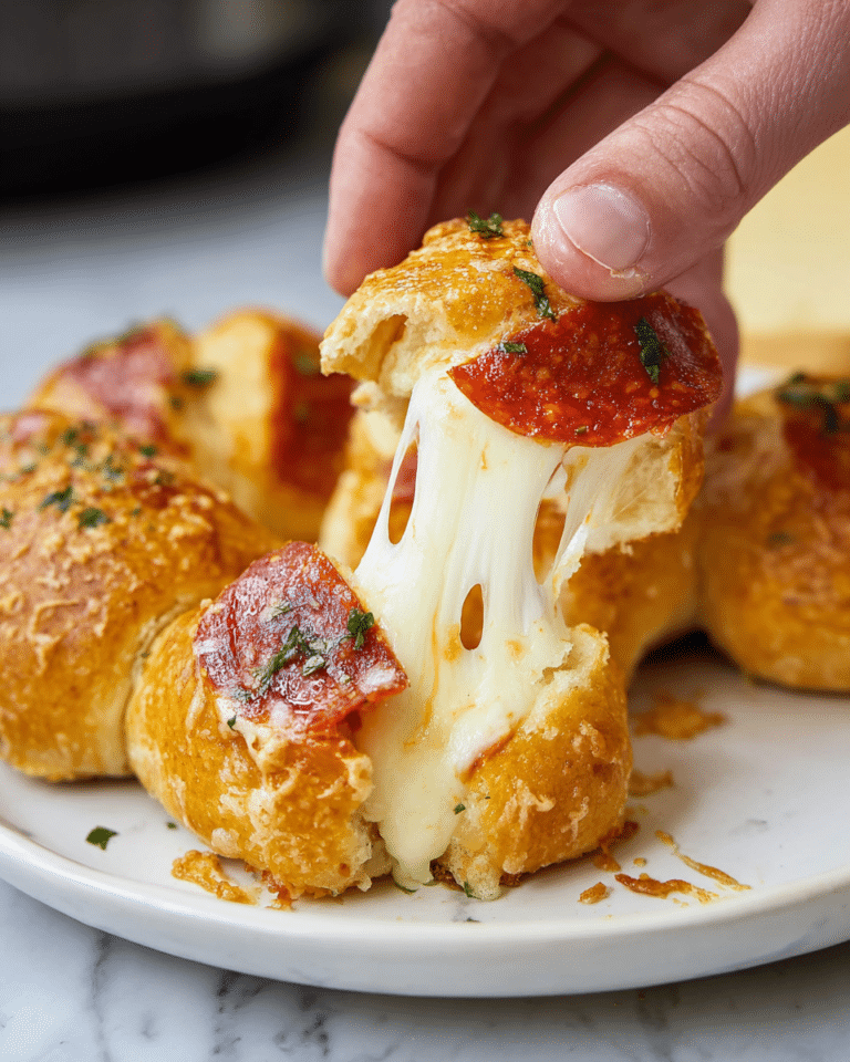 Pizza Crescent Rolls Air Fryer Recipe